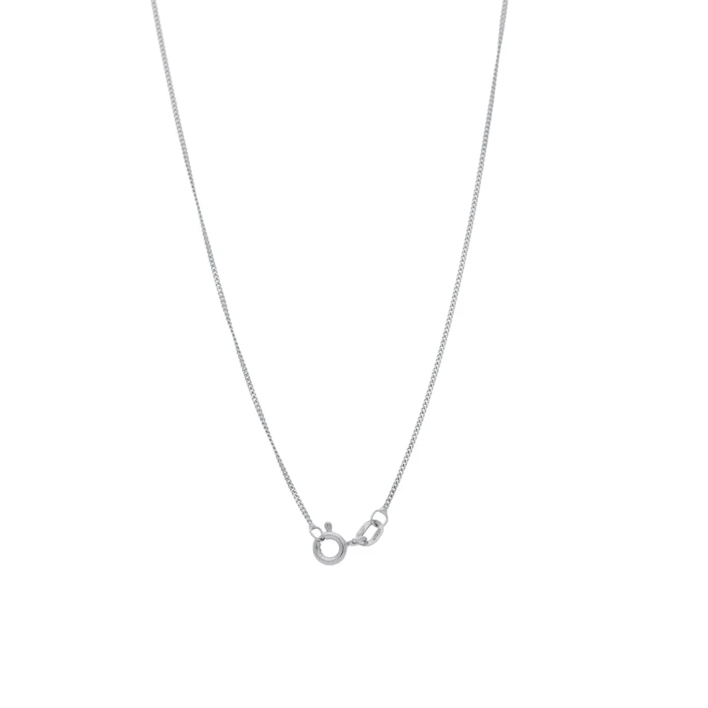 18ct White Gold Pearl with Diamond Halo Pendant - Image 3