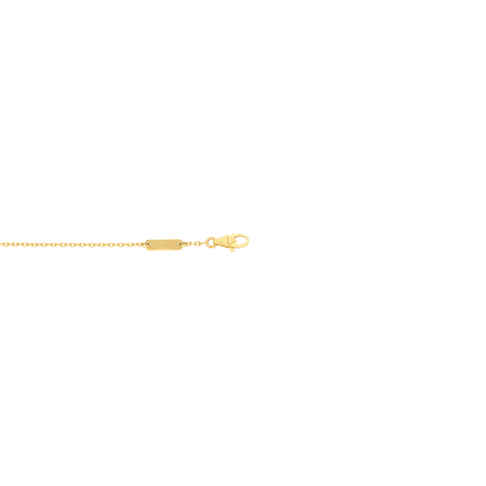18ct Yellow Gold Diamond Flower Bracelet - Image 4