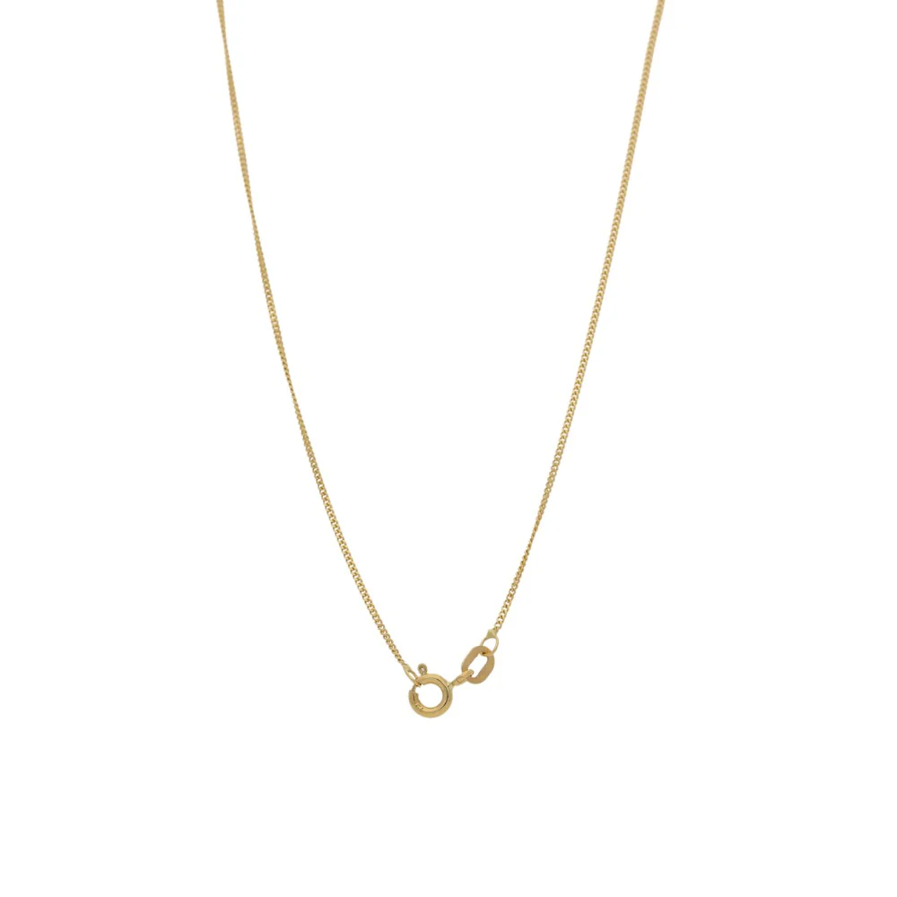 18ct Yellow Gold Pearl with Diamond Leaf Pendant - Image 3