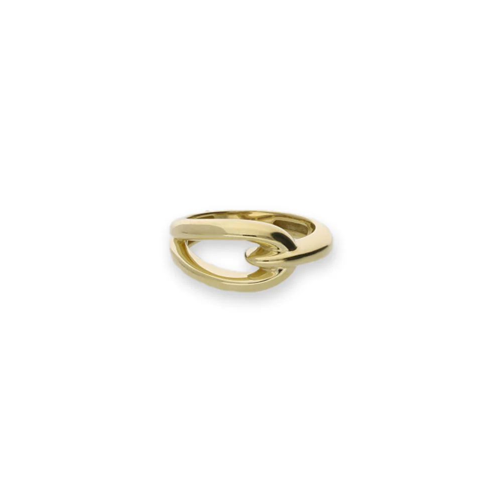 9ct Yellow Gold Hook Dress Ring