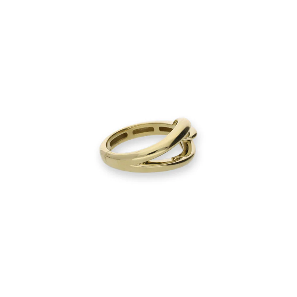 9ct Yellow Gold Hook Dress Ring - Image 4