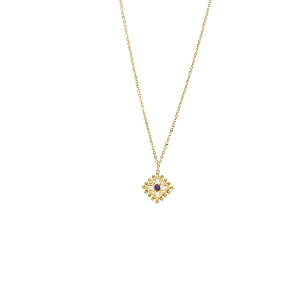 9ct Yellow Gold Midnight Star Reversable Pendant - Image 3
