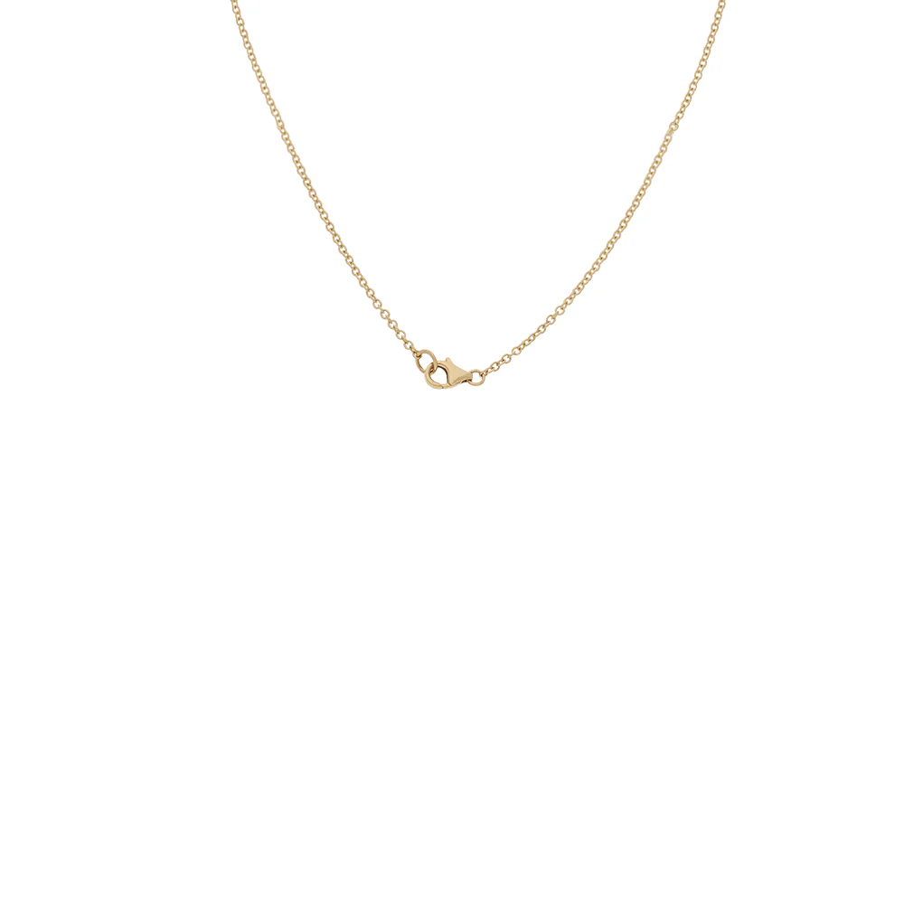 9ct Yellow Gold Open Triangle Pendant - Image 2