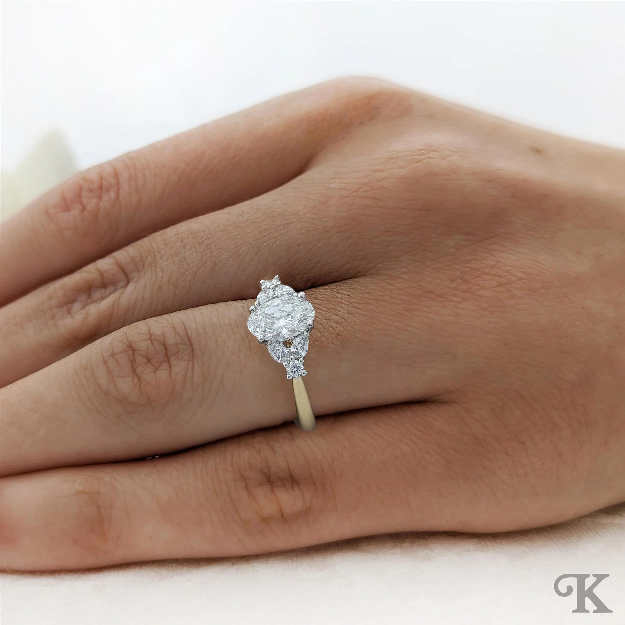 Amara Oval Solitaire - Image 2