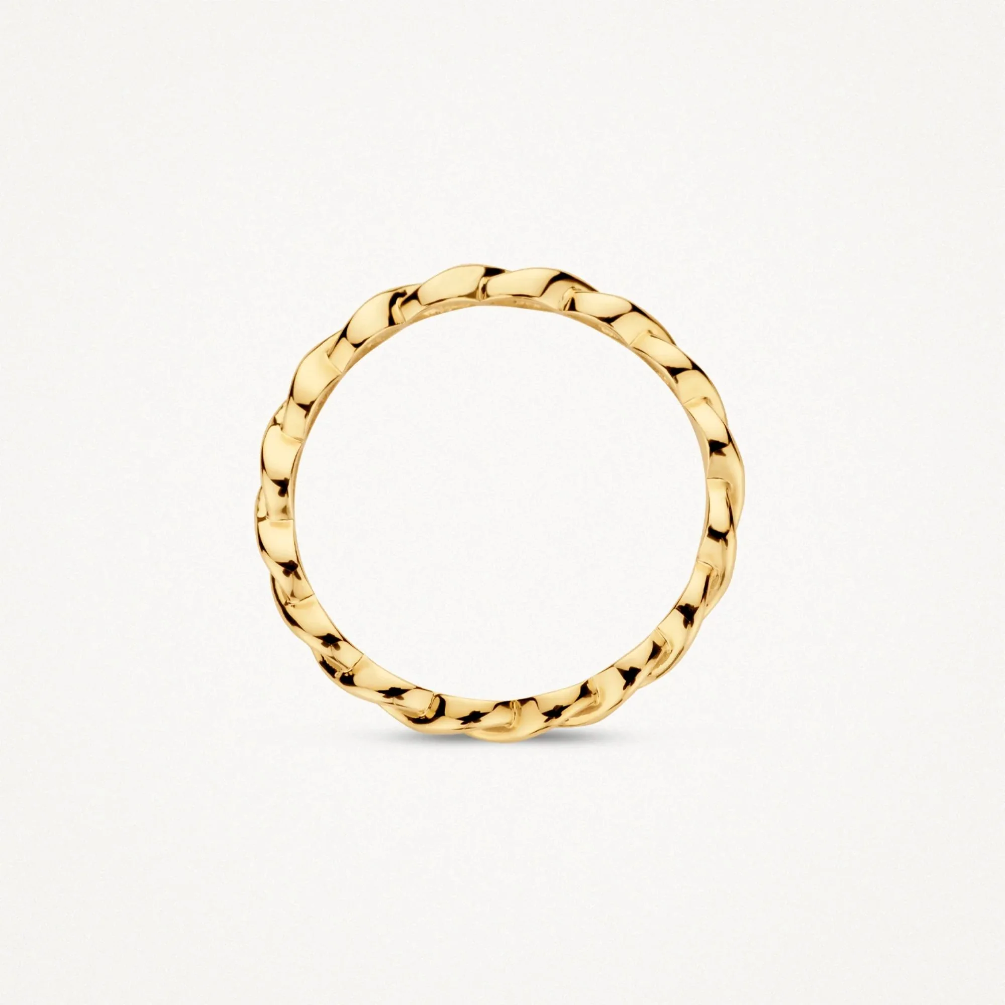 Blush 14ct Yellow Gold Endless Ring - Image 3