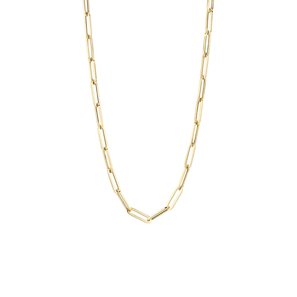 Blush 14ct Yellow Gold Fine Links Necklace 3130YGO