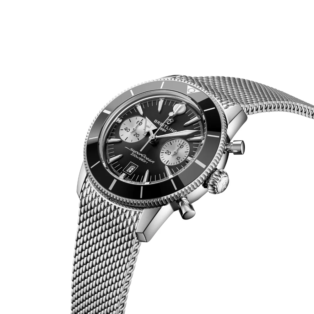 Breitling Superocean Heritage B01 42mm Silver Strap Watch - Image 4