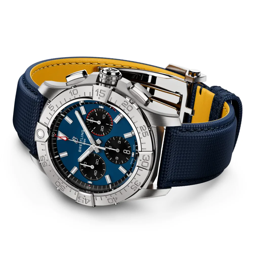 Breitling Avenger B01 Chronograph 42 Navy Dial Watch - Image 5