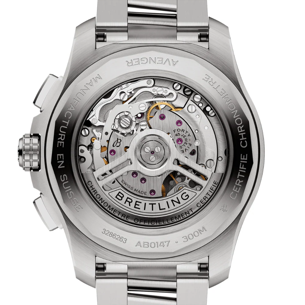 Breitling Avenger B01 Chronograph 44 Black Dial Watch - Image 3