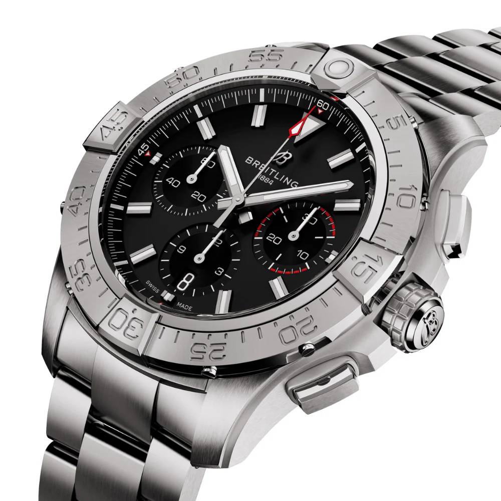 Breitling Avenger B01 Chronograph 44 Black Dial Watch - Image 5
