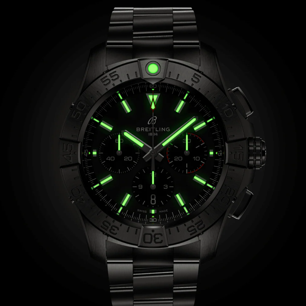 Breitling Avenger B01 Chronograph 44 Black Dial Watch - Image 6