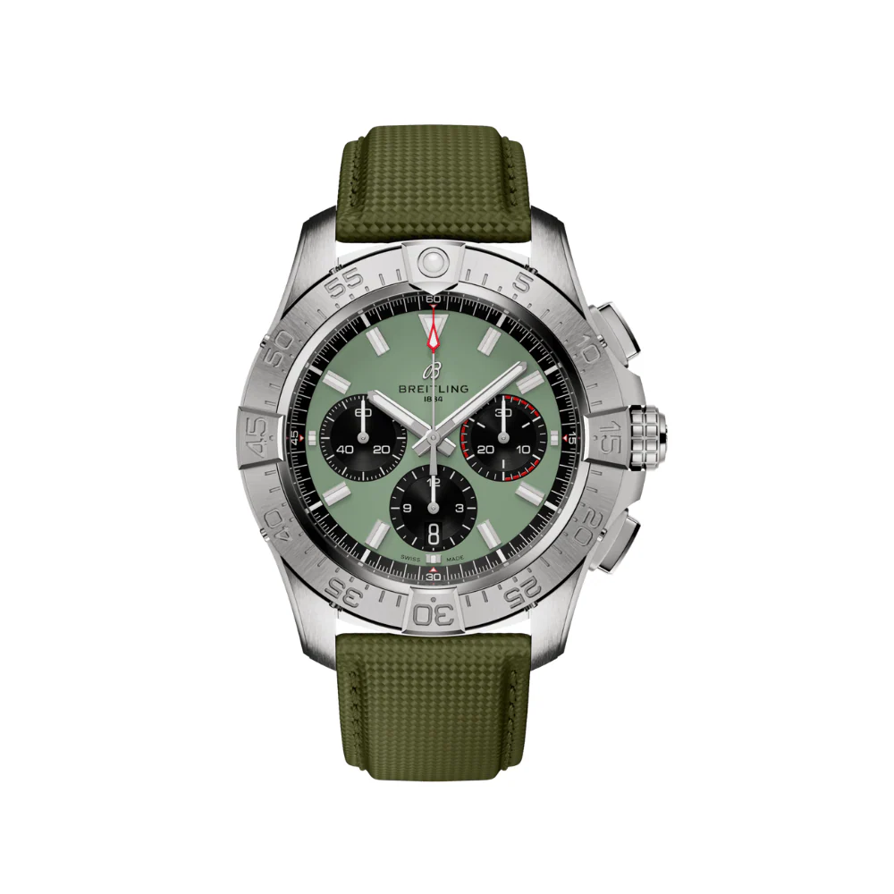 Breitling Avenger B01 Chronograph 44 Green Dial Watch