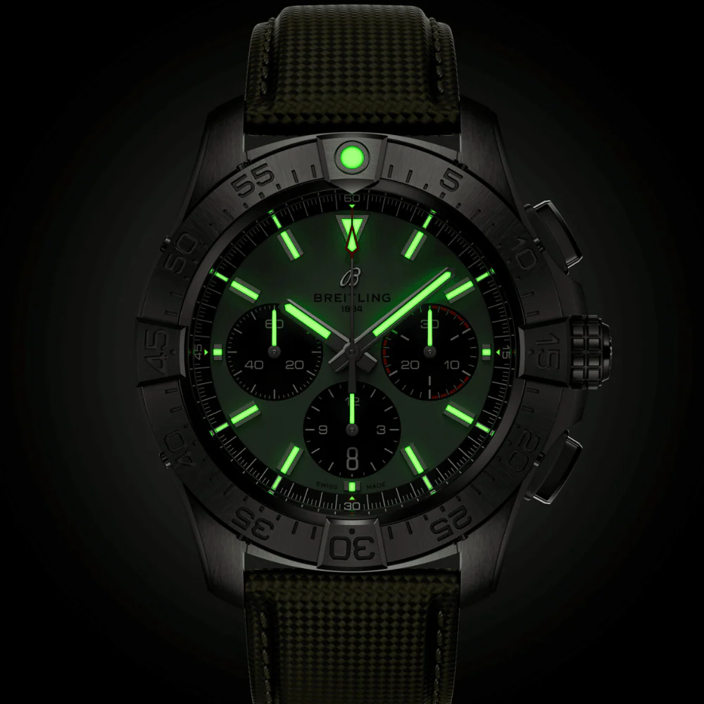 Breitling Avenger B01 Chronograph 44 Green Dial Watch - Image 4