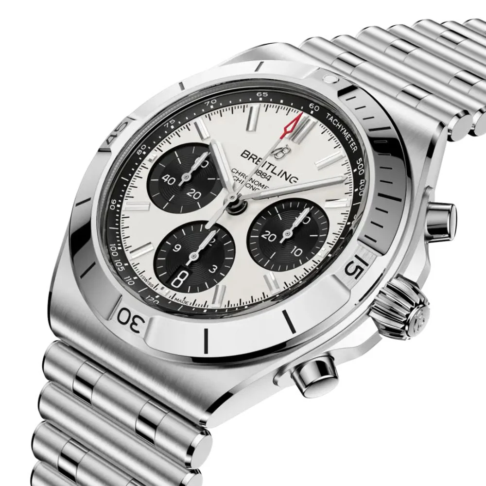 Breitling Chronomat B01 Chronograph 42 White Watch - Image 2