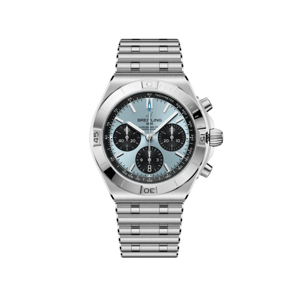 Breitling Chronomat B01 Chronograph 42 Light Blue Watch
