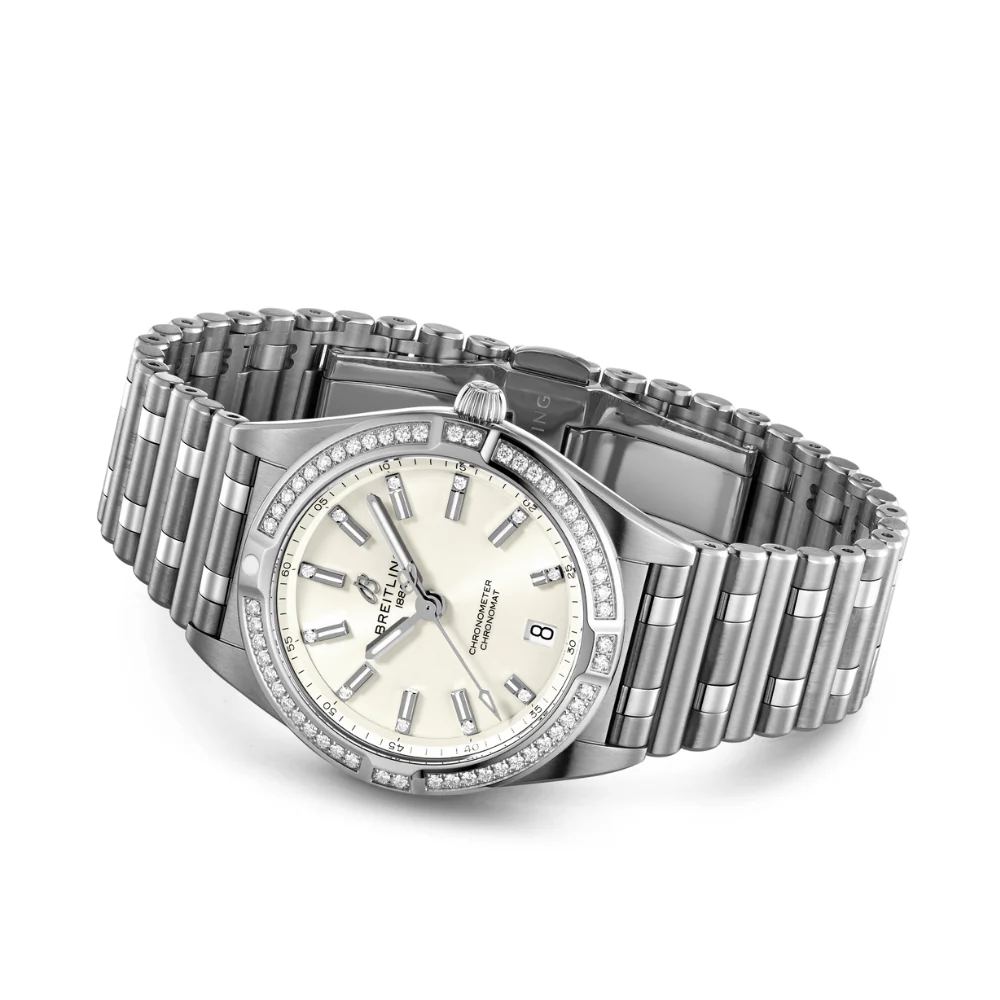 Breitling Chronomat White 32mm Watch - Image 4