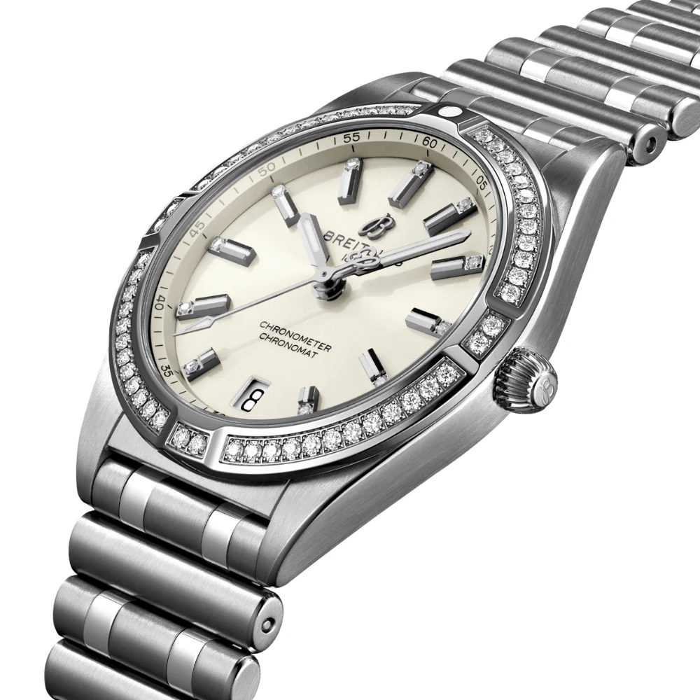 Breitling Chronomat White 32mm Watch - Image 5