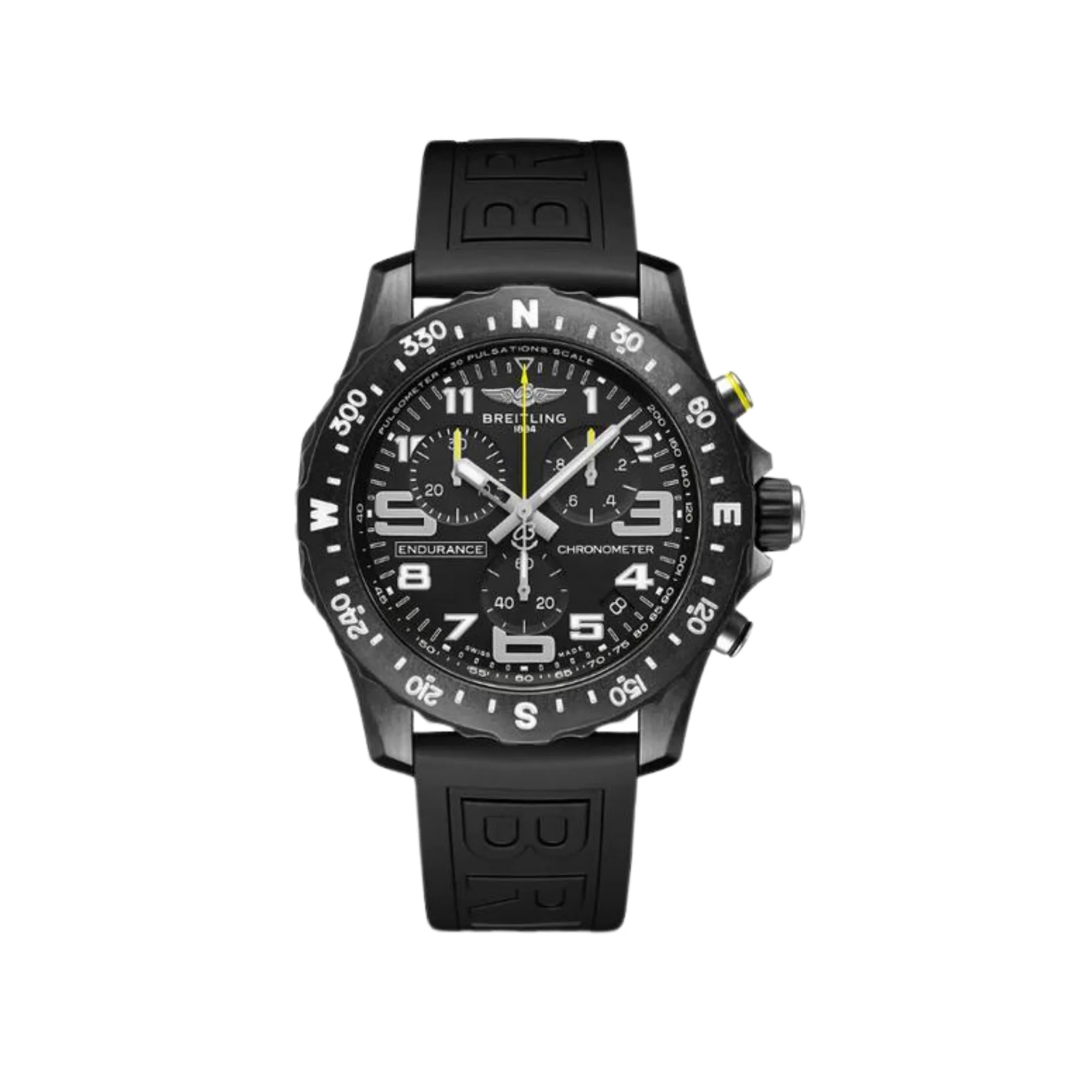 Breitling Endurance Pro Black and Yellow 44mm Watch