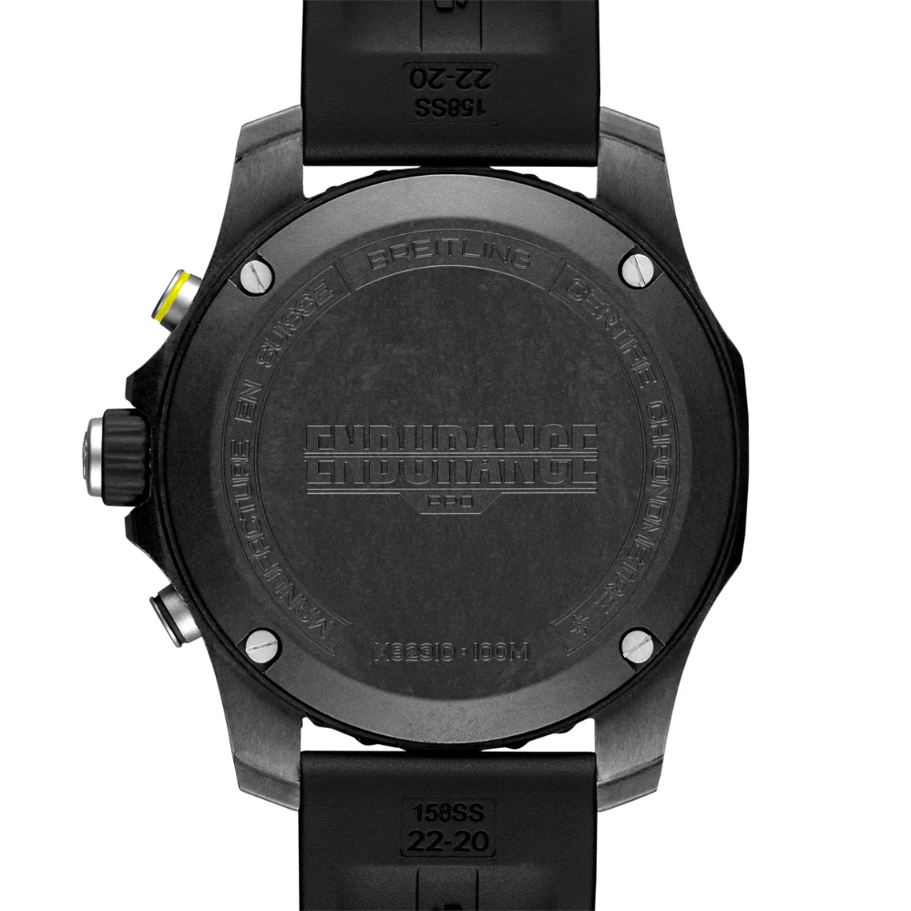 Breitling Endurance Pro Black and Yellow 44mm Watch - Image 2