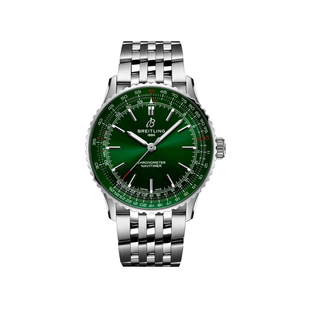 Breitling Navitimer Automatic Green Dial 41mm Watch