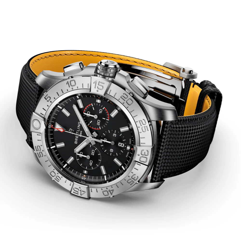 Breitling Super Avenger B01 Chronograph 46 Black Dial Watch - Image 3