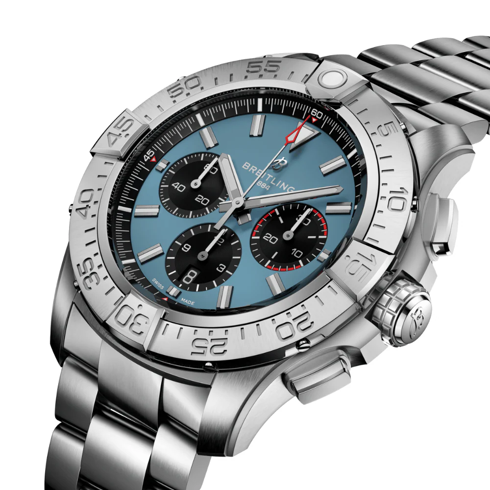 Breitling Super Avenger B01 Chronograph 46 Blue Dial Watch - Image 6