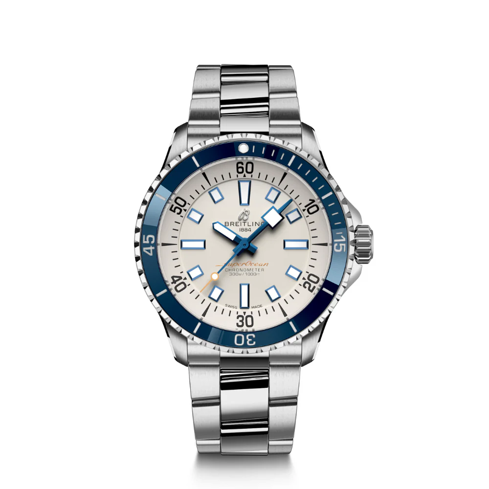 Breitling Superocean Automatic Silver Dial 42mm Watch