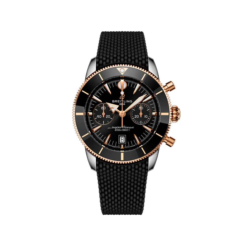 Breitling Superocean Heritage B01 Chronograph 42mm Black & Gold