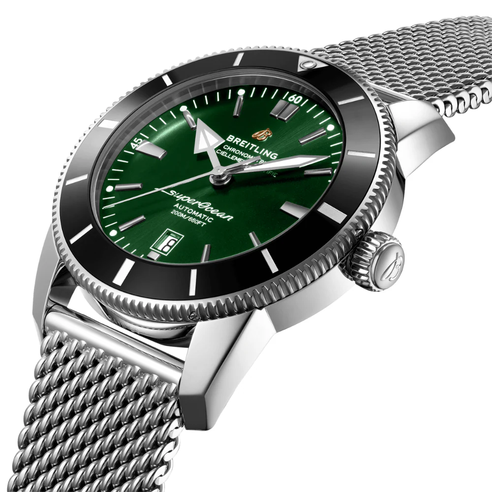 Breitling Superocean Heritage B20 Automatic 46 Green Dial Bracelet Watch - Image 3