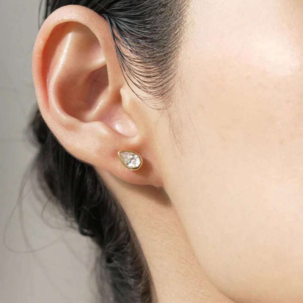 Carat* London Danu Stud Earrings - Image 3