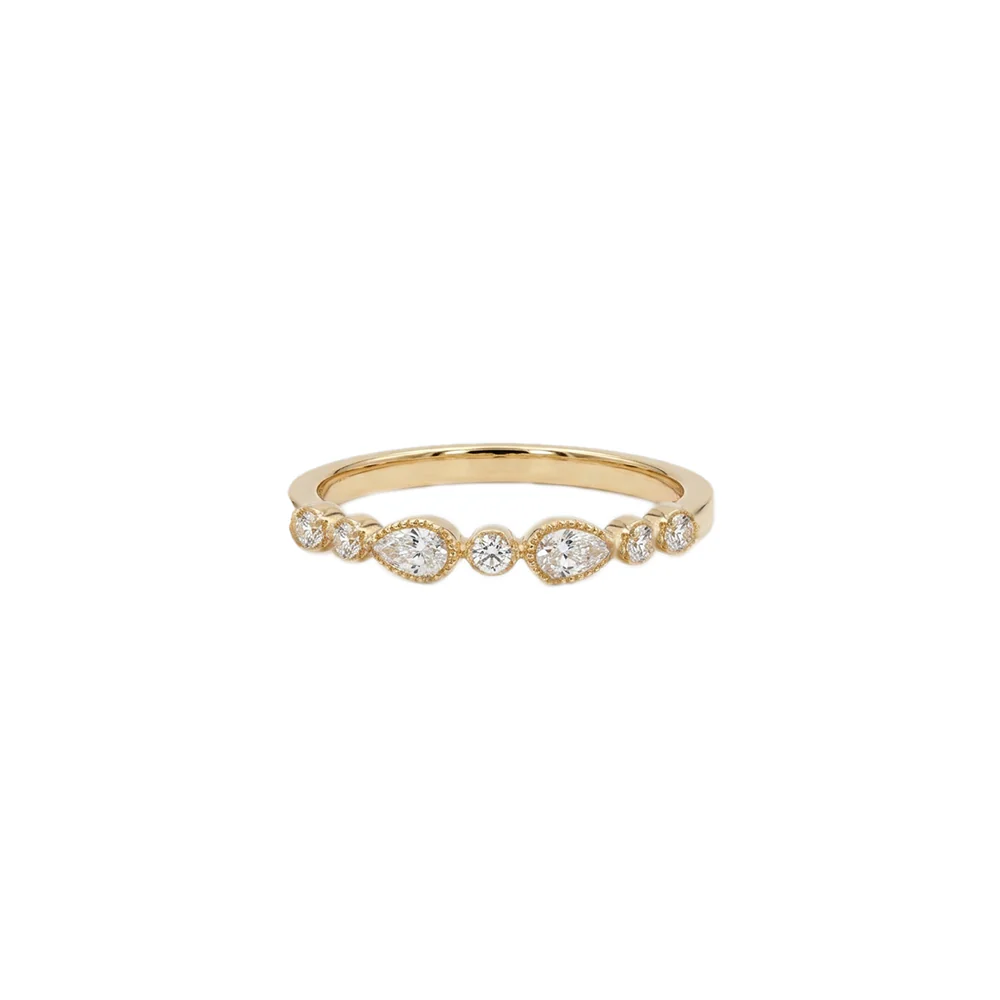 Carat* London Yellow Gold Plated Mindy Ring