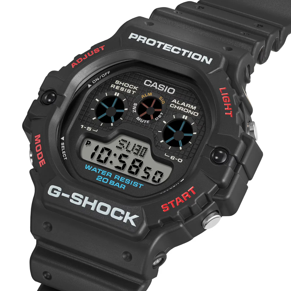 CASIO DW-5900U-1ER G89 Black Digital Watch - Image 4