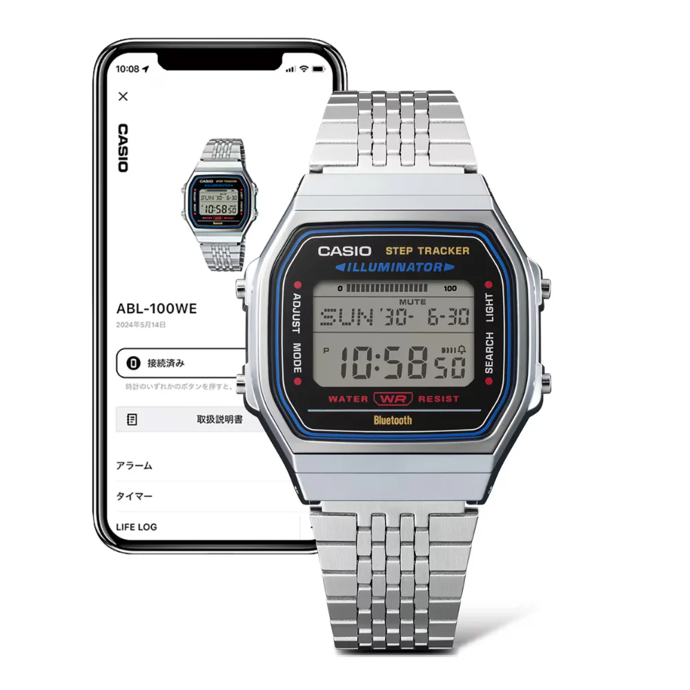 CASIO Iconic ABL-100WE-1A Digital Watch - Image 3