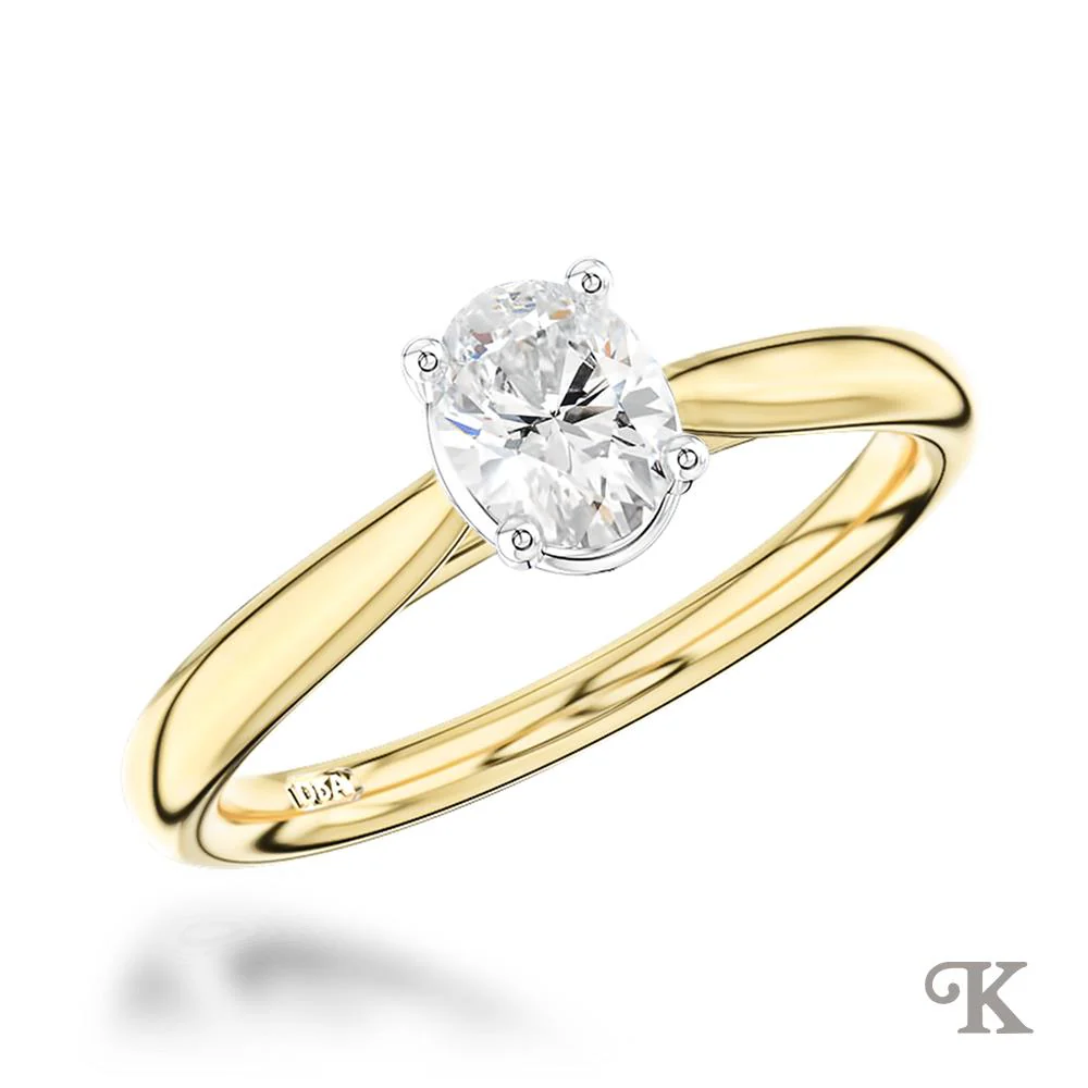 Classic Oval Solitaire