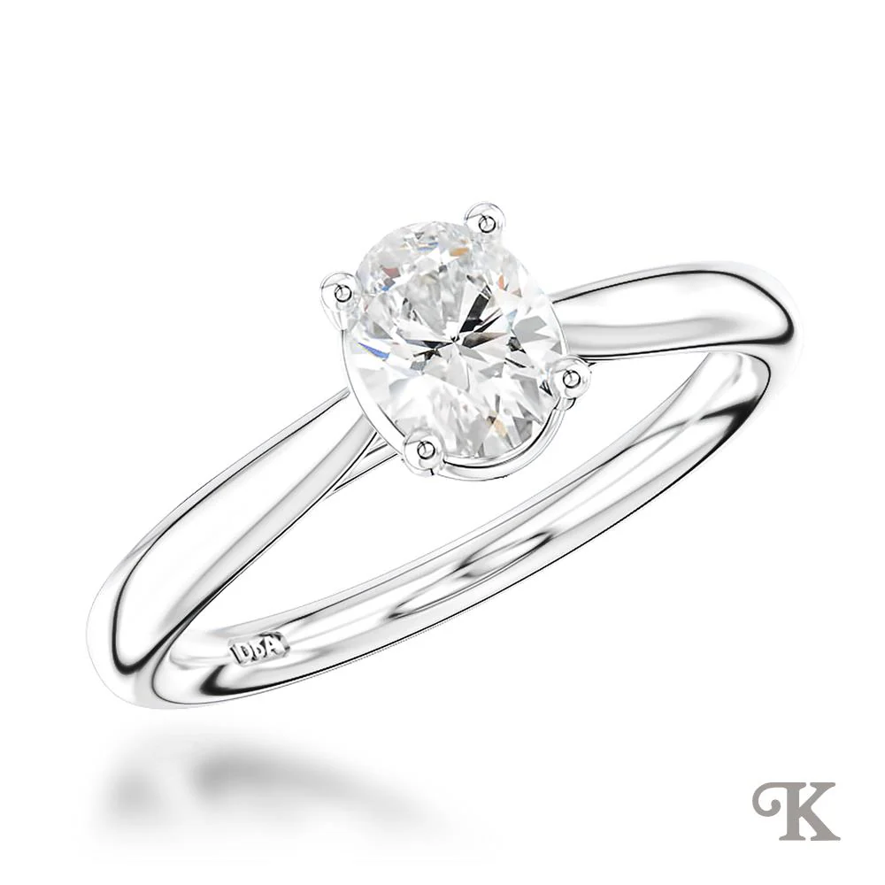 Classic Oval Solitaire
