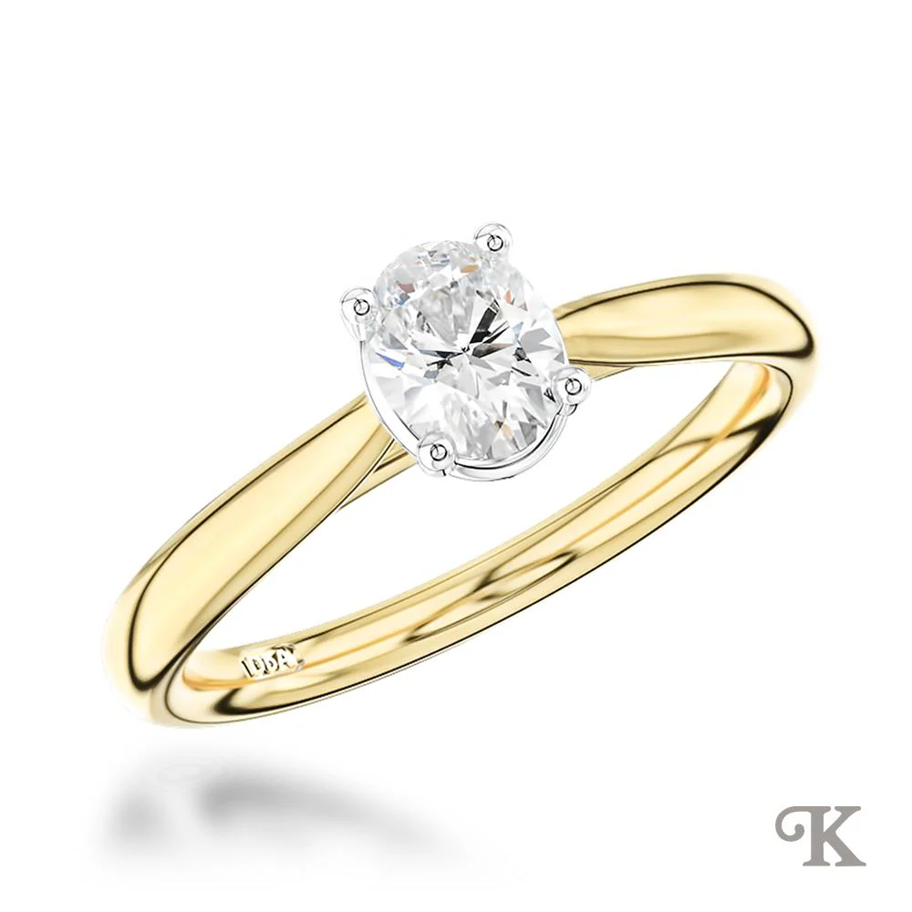 Classic Oval Solitaire