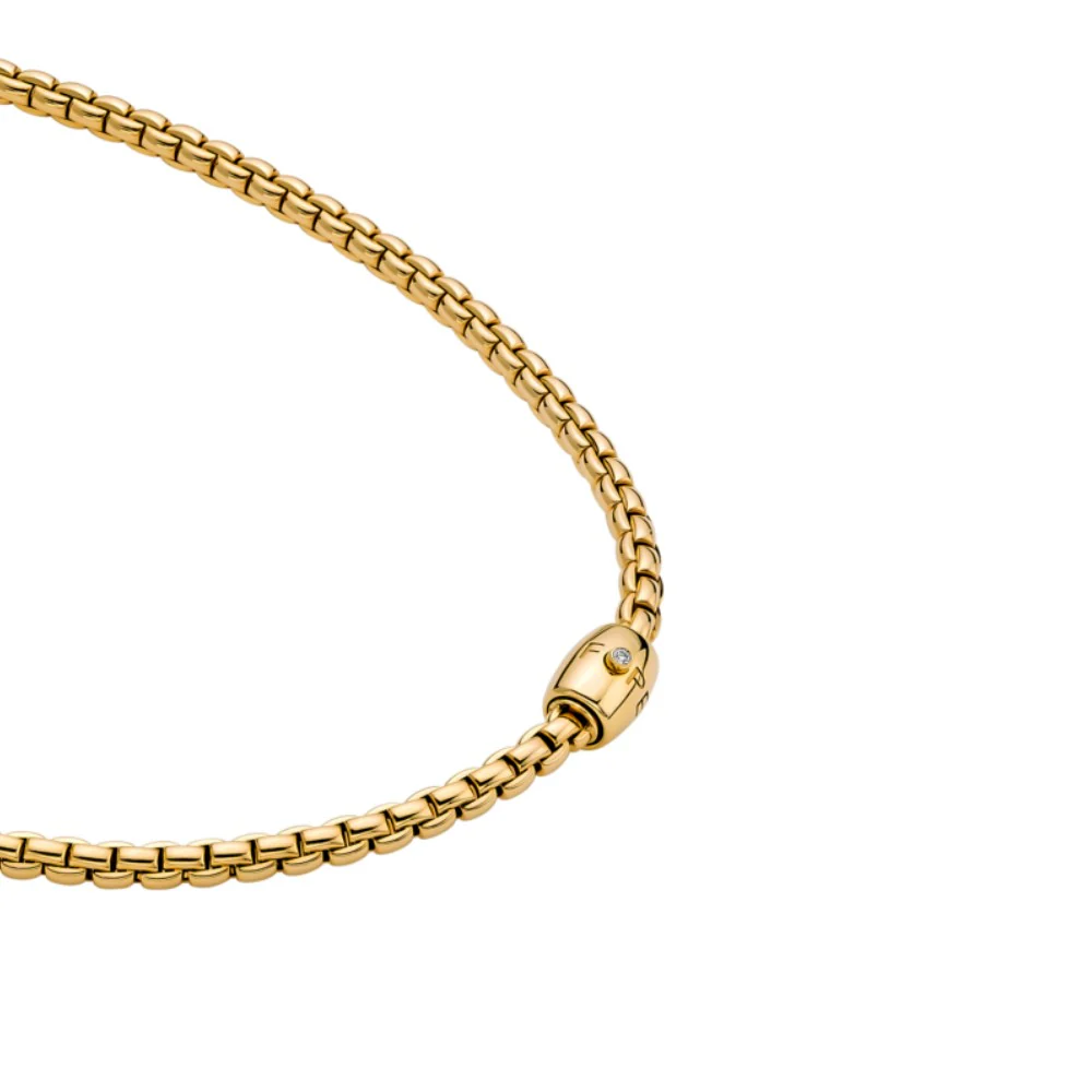 FOPE 18ct Yellow Gold Eka Flex'it Necklet - Image 2