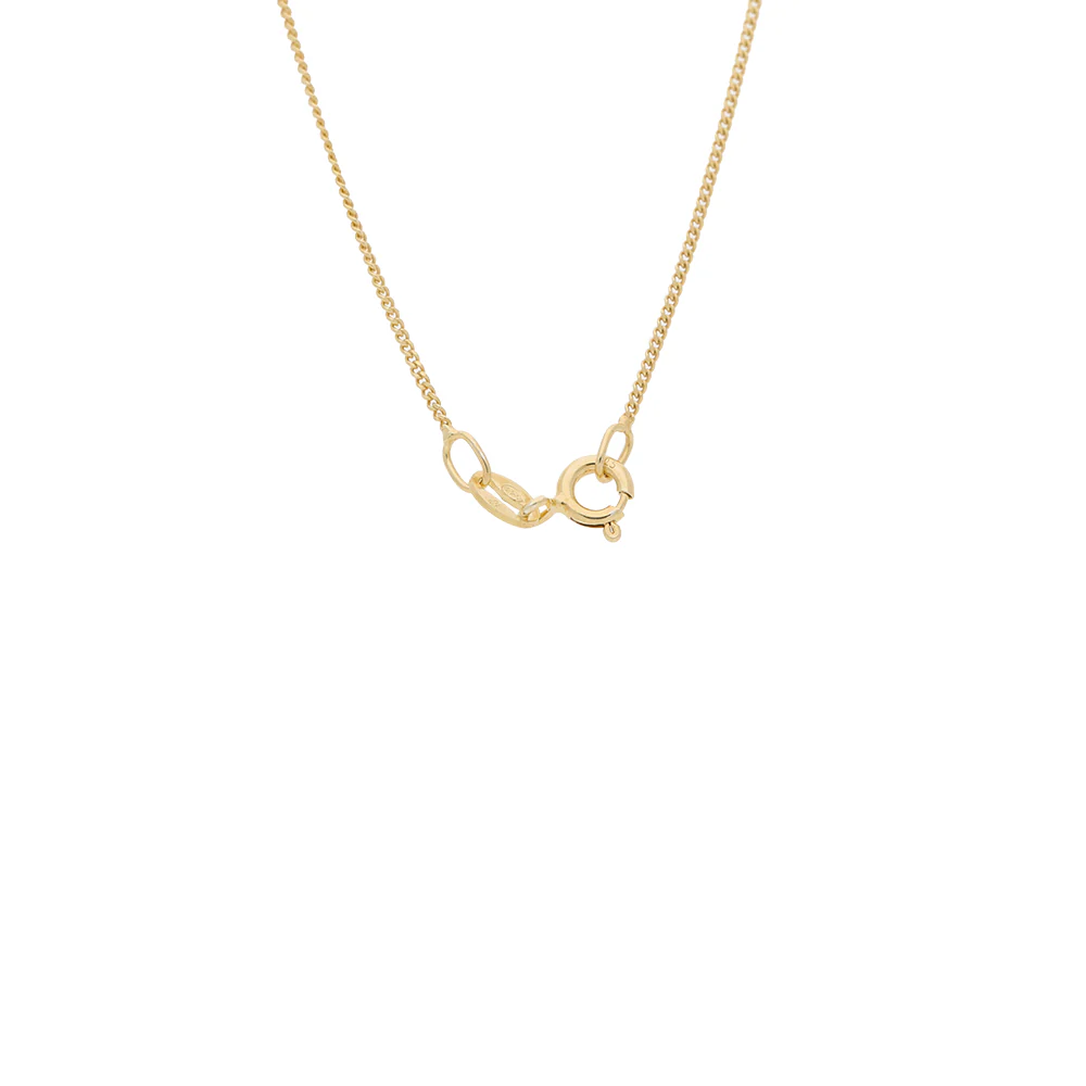 Gold Plated Pearl & Cubic Zirconia Bar Pendant - Image 2