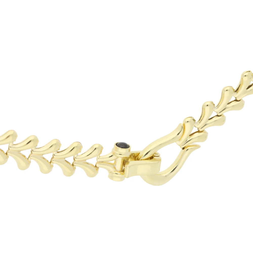 Gold Plated V Link Chain - Image 2
