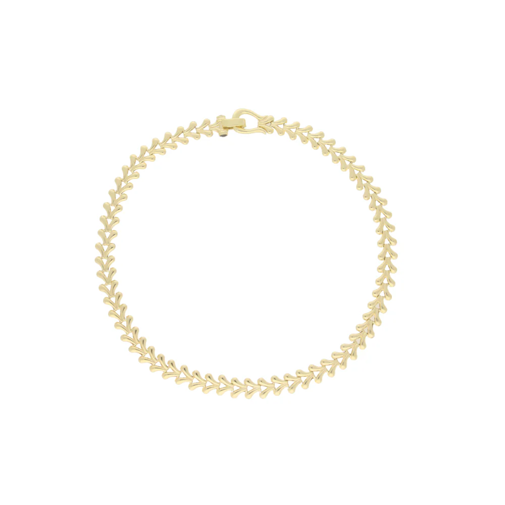 Gold Plated V Link Chain - Image 3
