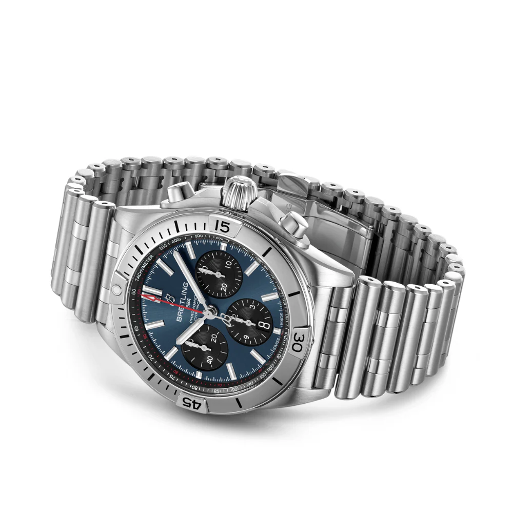 Breitling Chronomat B01 42mm Blue Dial Watch - Image 3