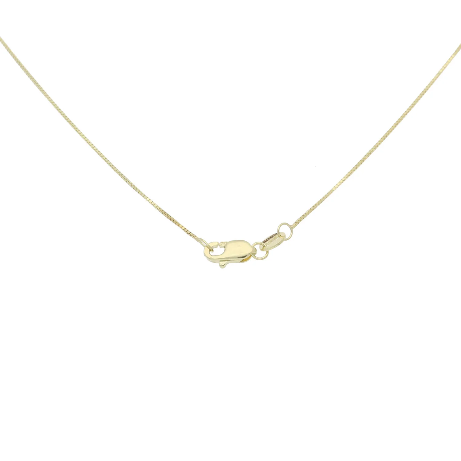 Keanes 18ct Yellow Gold Diamond Solitaire Oval Pendant - Image 2