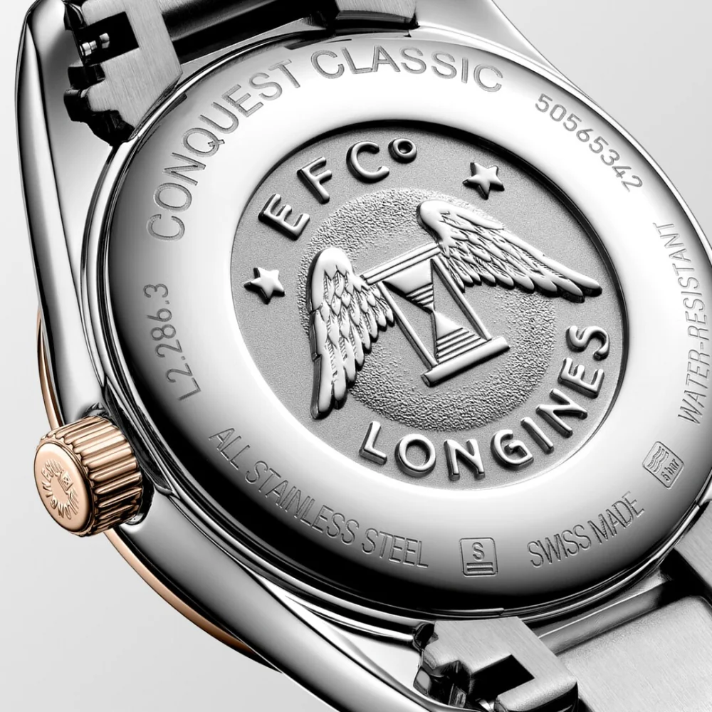Longines Conquest Classic Silver Dial 29mm Watch - Image 3