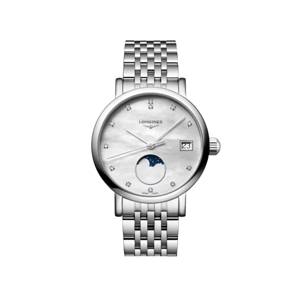 Longines Elegant Collection Moonphase Watch