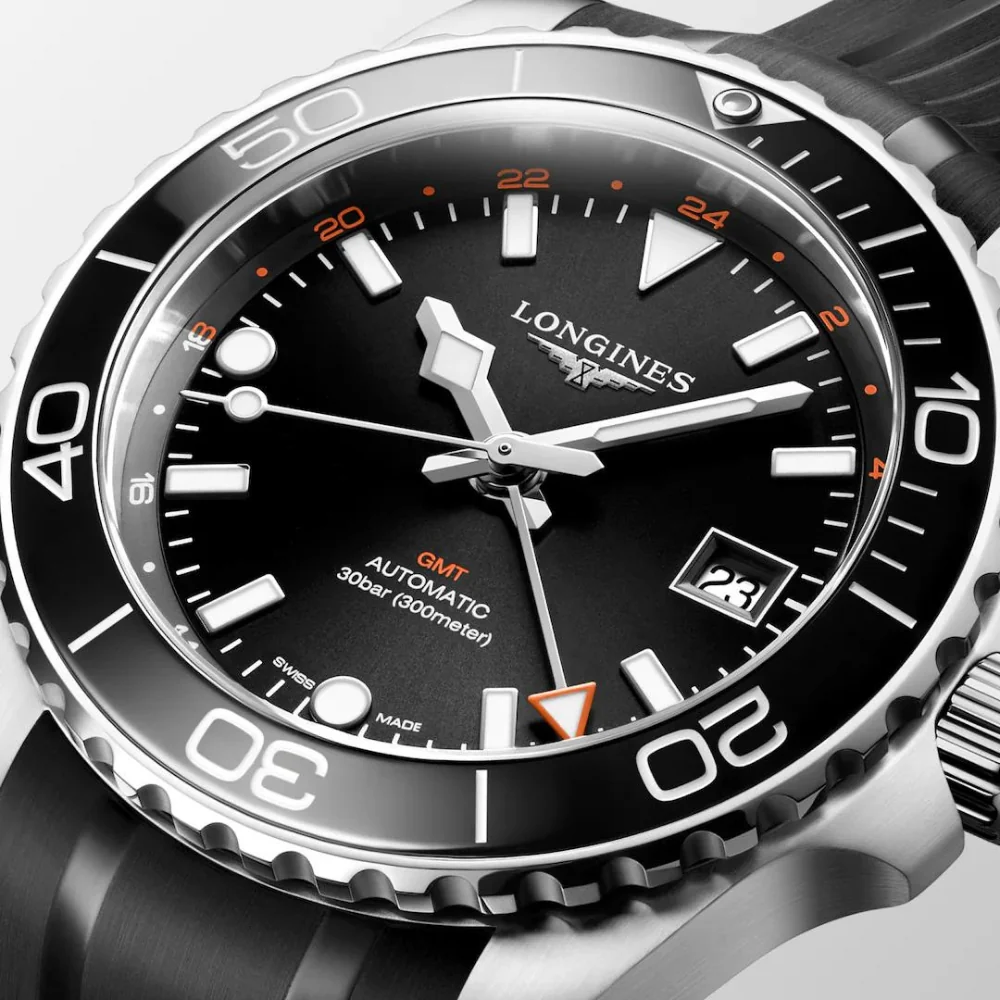 Longines HydroConquest Black Dial 41mm Watch - Image 3
