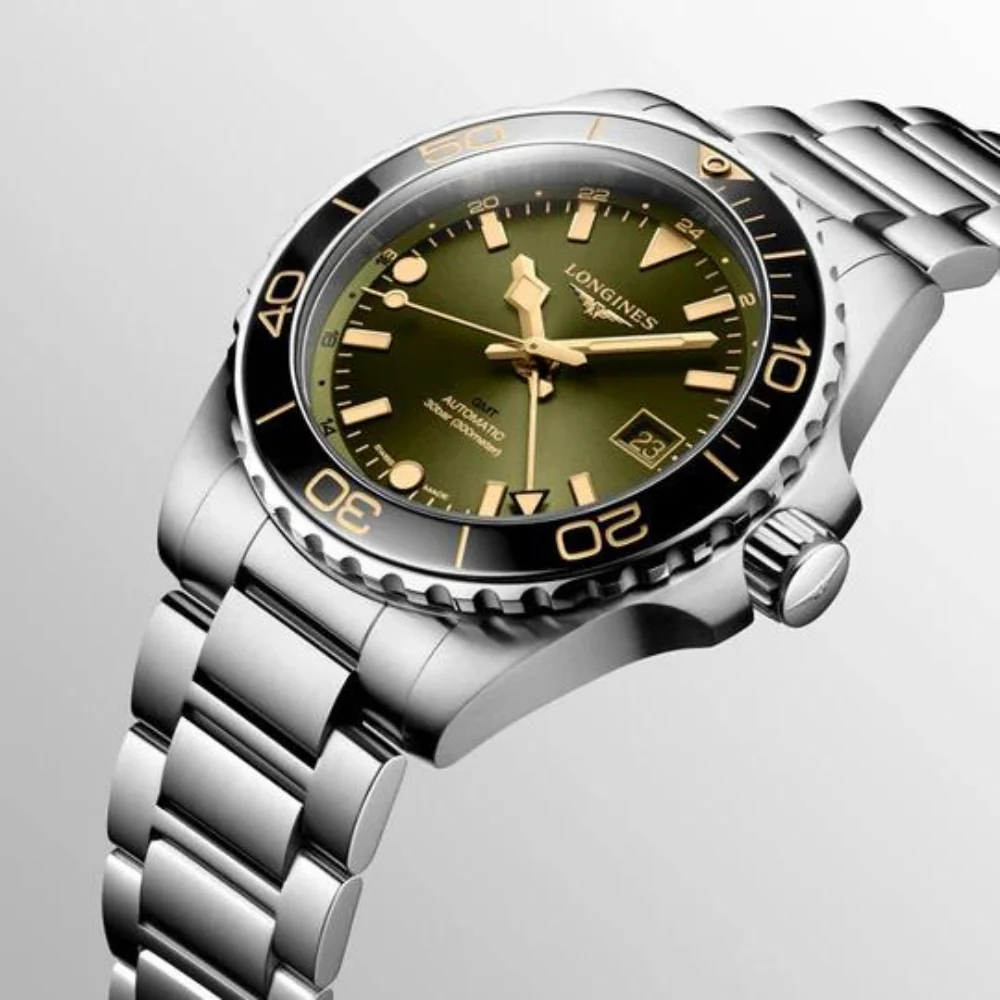 Longines HydroConquest Green Dial 41mm Watch - Image 4