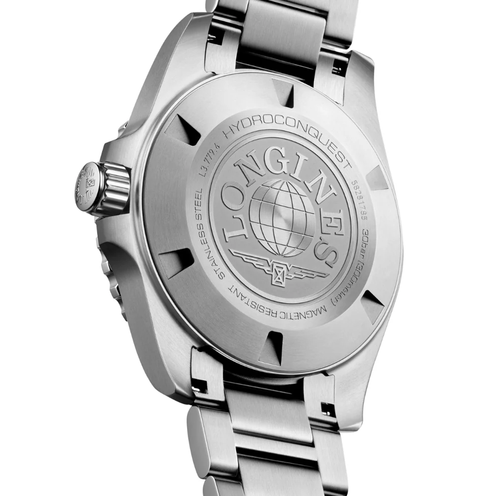 Longines HydroConquest Black Lacquered Dial 39mm Watch - Image 5