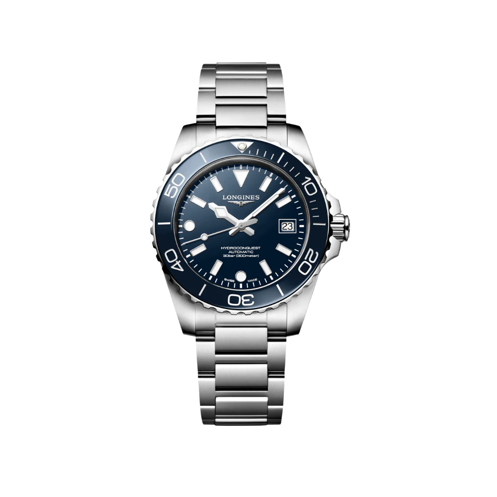 Longines HydroConquest Blue Lacquered Dial 39mm Watch