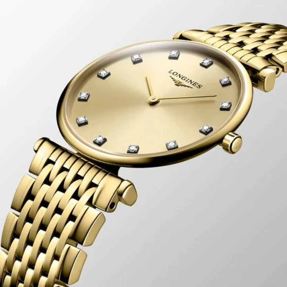 Longines La Grande Classique Champagne Diamond Dial 29mm Watch - Image 3