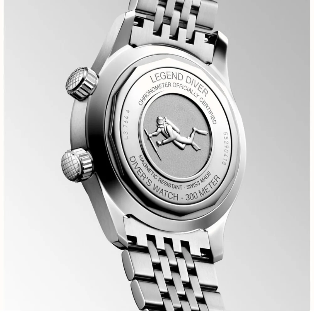 Longines Legend Diver Blue Dial 39mm Watch - Image 2